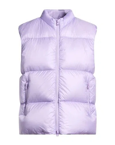 Herno Globe Man Vest Lilac Size 40 Polyamide In Purple