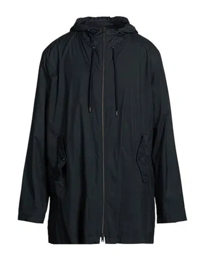 Herno Man Overcoat & Trench Coat Midnight Blue Size 46 Polyester In Multi