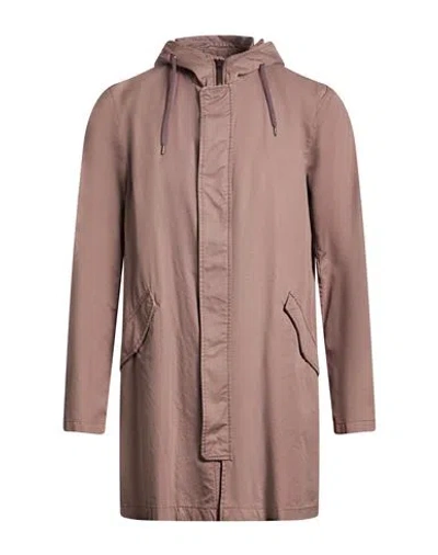 Herno Man Overcoat & Trench Coat Light Brown Size 42 Cotton, Polyester In Brown