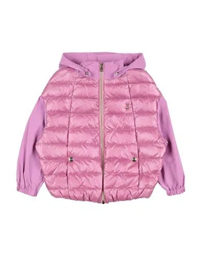 Herno Toddler Girl Puffer Lilac Size 6 Polyamide In Pink