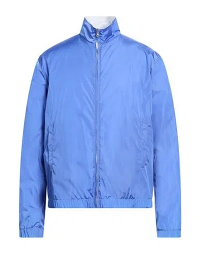 Tombolini Man Jacket Blue Size 44 Polyamide In Blue