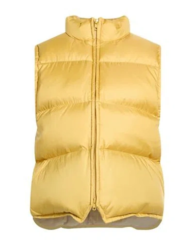 Beams Boy Woman Vest Marigold Size Onesize Polyester In Yellow