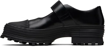 Camperlab Traktori Leather Loafers In Black