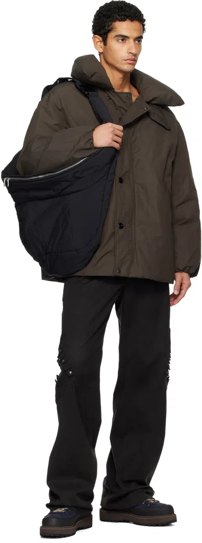 Seventh Black Lunar Sac Bag In Black