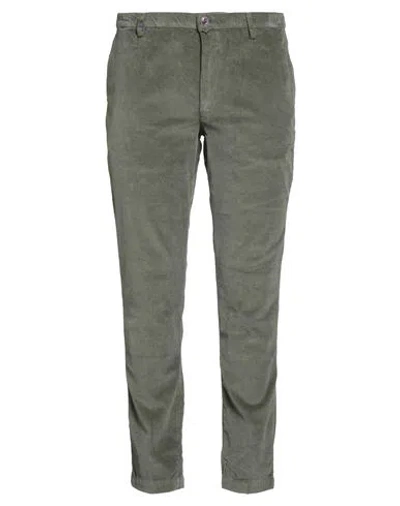 Barbati Man Pants Military Green Size 40 Cotton, Modal, Elastane In Green