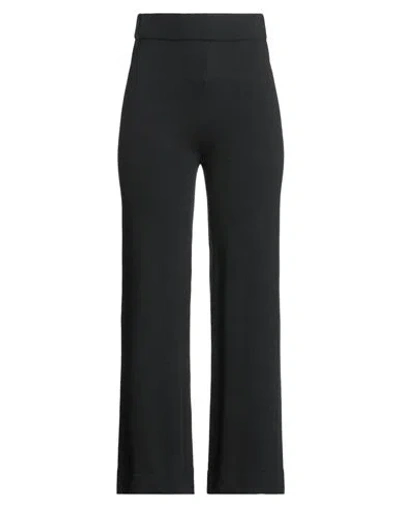 Stilosophy Woman Pants Black Size M Wool, Viscose, Polyamide, Cashmere In Black