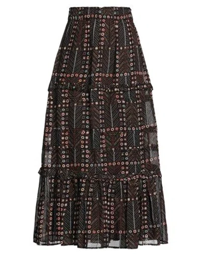 Isabel Marant Étoile Diya Skirt In Cotton Voile With Print Women In Multi