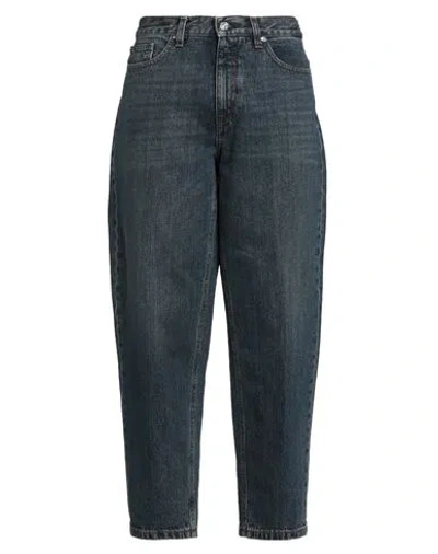Nine In The Morning Woman Jeans Blue Size 30 Cotton In Blue