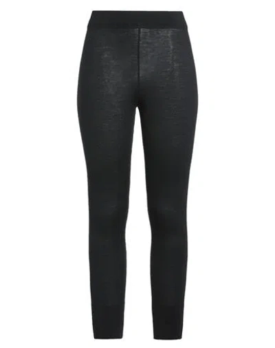 Le Kasha Woman Pants Black Size M Cashmere In Black
