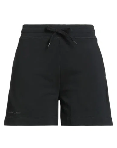 Canada Goose Woman Shorts & Bermuda Shorts Black Size S Cotton In Black