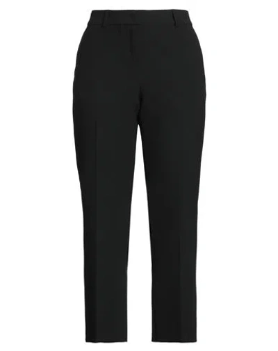 Nvsco 2107 Woman Pants Black Size 8 Polyester, Viscose, Cotton, Elastane In Black