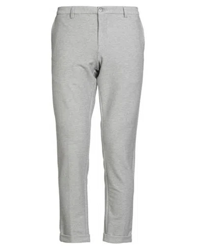 At.p.co At. P.co Wardrobe Man Pants Grey Size 38 Cotton, Polyester, Viscose, Elastane In Gray