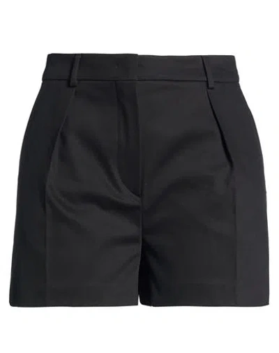 Sportmax Woman Shorts & Bermuda Shorts Black Size 14 Cotton, Elastane In Black