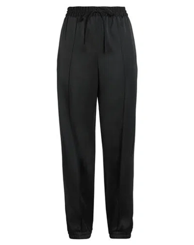 Jil Sander Woman Pants Black Size 8 Viscose, Silk In Black