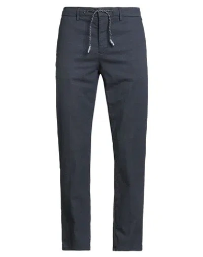 Harmont & Blaine Man Pants Navy Size 32 Cotton, Polyester, Elastane In Blue