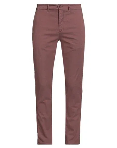 Harmont & Blaine Man Pants Brown Size 32 Cotton, Polyester, Elastane In Brown