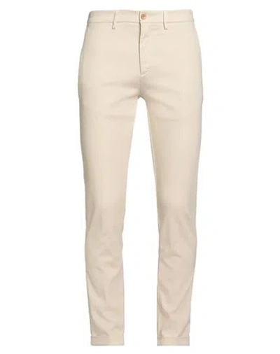 Harmont & Blaine Man Pants Cream Size 32 Cotton, Elastane In White