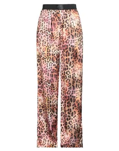 Gaelle Paris Gaëlle Paris Woman Pants Orange Size 2 Polyester In Multi