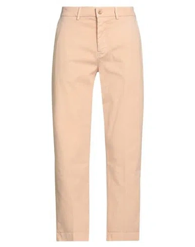 Harmont & Blaine Man Pants Apricot Size 32 Cotton, Elastane In Orange
