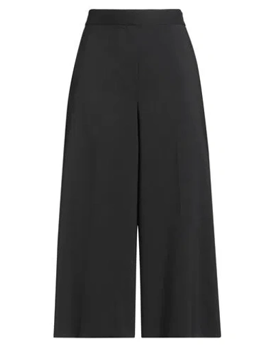 Theory Woman Pants Black Size 6 Polyester, Wool, Polyurethane In Black