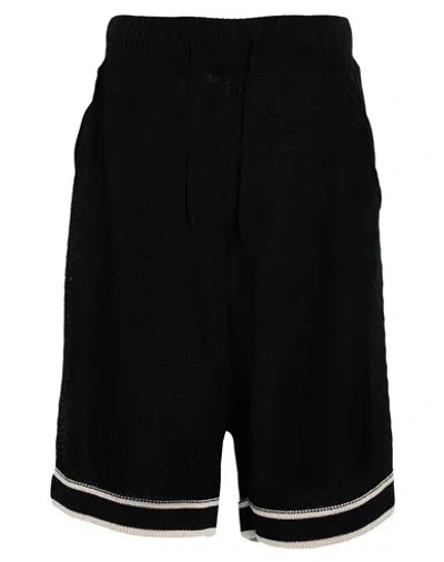Njb New Job Brand Man Shorts & Bermuda Shorts Black Size Xl Polyacrylic In Black