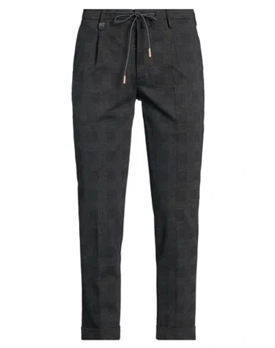 Barbati Man Pants Black Size 34 Viscose, Polyamide, Elastane In Black