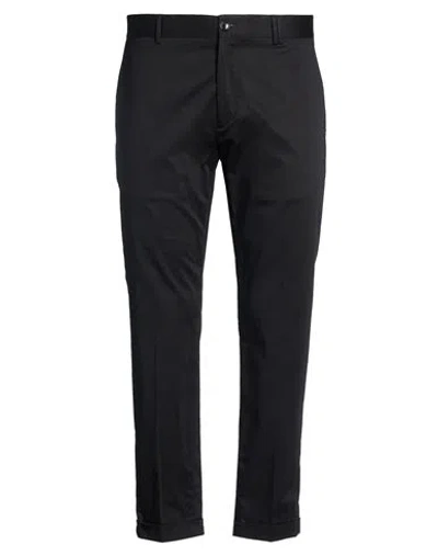 Liu •jo Man Man Pants Black Size 40 Cotton, Elastane In Black