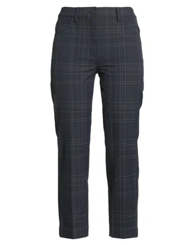 Theory Woman Pants Navy Size 2 Polyamide, Viscose, Elastane In Blue