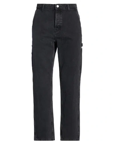 Only & Sons Man Jeans Black Size 33w-32l Cotton, Recycled Cotton In Black