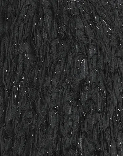 Genny Woman Mini Skirt Black Size 4 Polyester In Black