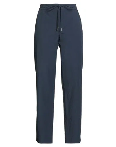 Pt Torino Woman Pants Navy Size 6 Cotton In Blue