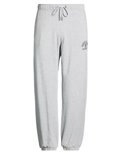 Guess Jeans Man Pants Light Grey Size L Cotton In Gray