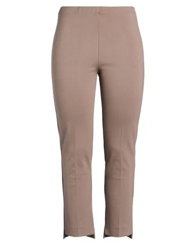 Soko Ni Inai Woman Pants Light Brown Size Xl Viscose, Polyamide, Elastane In Sand