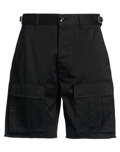 Celine Man Shorts & Bermuda Shorts Black Size 34 Cotton In Black
