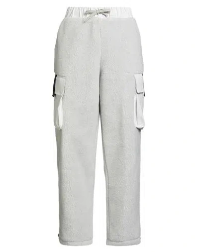 Herno Laminar Woman Pants Light Grey Size 12 Polyester, Polyamide, Elastane In Gray