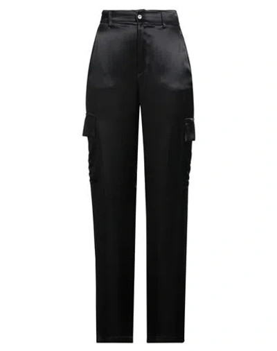 Kontatto Woman Pants Black Size 6 Viscose In Black