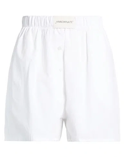 Hinnominate Woman Shorts & Bermuda Shorts White Size Xs Cotton In White