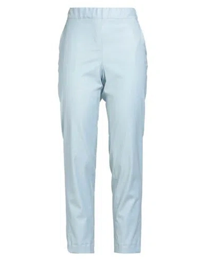 Lorena Antoniazzi Woman Pants Light Blue Size 6 Virgin Wool, Viscose, Elastane In Blue