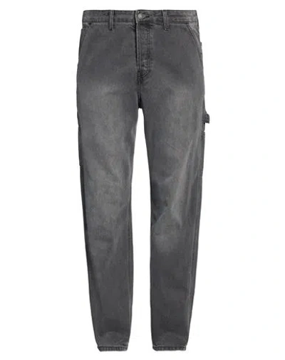 Only & Sons Man Jeans Black Size 34w-32l Cotton In Black