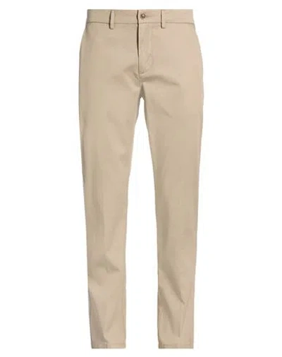 Harmont & Blaine Man Pants Sand Size 32 Lyocell, Cotton In Gold