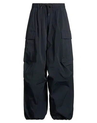 Herno Laminar Woman Pants Black Size 10 Polyamide, Elastane In Animal Print