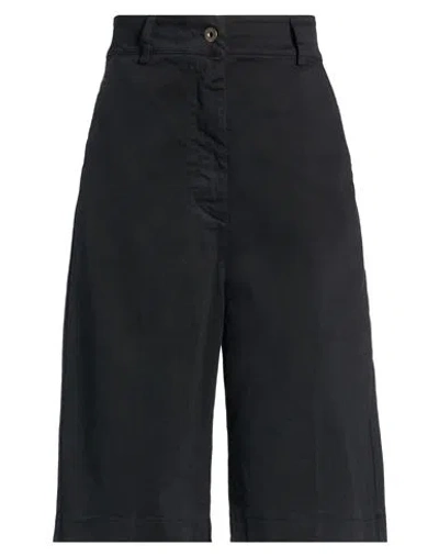 Le Streghe Woman Shorts & Bermuda Shorts Black Size Xs Cotton, Elastane In Multi