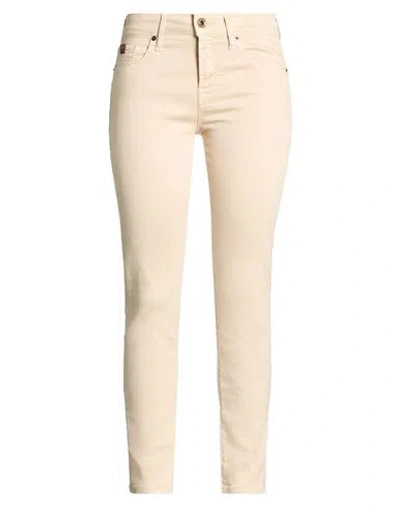 Jacob Cohёn Woman Jeans Beige Size 32 Lyocell, Cotton, Polyester, Elastane In Neutral