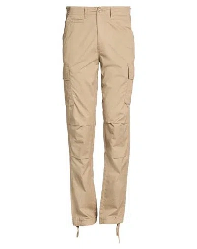 Jack & Jones Man Pants Beige Size 31w-34l Cotton In Multi
