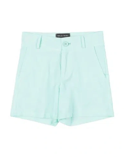 Brian Rush Toddler Boy Shorts & Bermuda Shorts Turquoise Size 4 Cotton, Linen In Blue