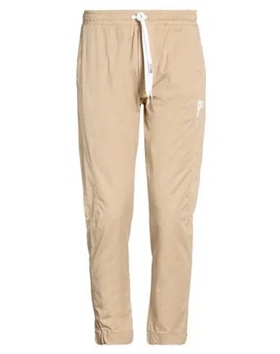 Ice Play Man Pants Beige Size 28 Cotton, Elastane In Brown