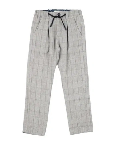 Jeckerson Toddler Boy Pants Grey Size 6 Linen, Cotton, Polyester In Gray
