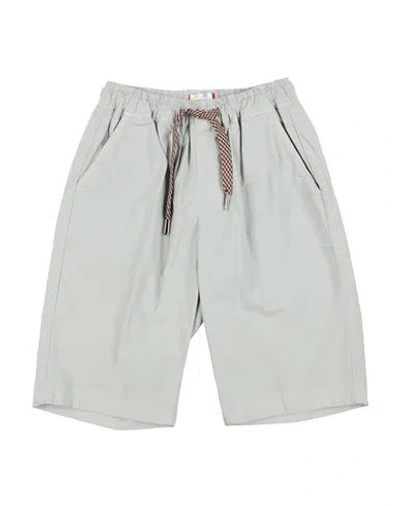 Baronio Toddler Boy Shorts & Bermuda Shorts Light Grey Size 7 Cotton, Elastane In Gray
