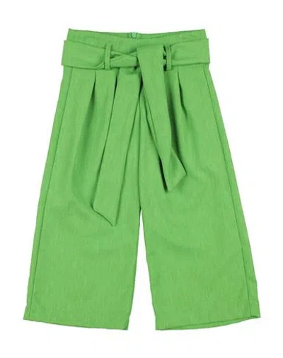 Fun & Fun Toddler Girl Pants Green Size 4 Polyester In Green