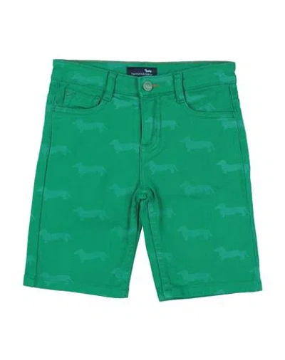 Harmont & Blaine Toddler Boy Shorts & Bermuda Shorts Green Size 7 Cotton, Elastane In Green